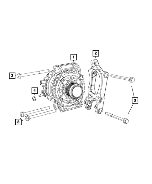 Generators / Alternators for 2018 Jeep Wrangler #3