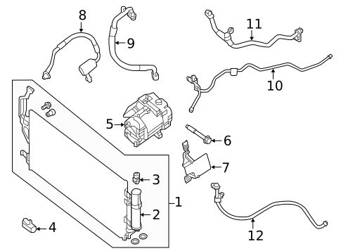 Automatic Temperature Controls for 2019 Nissan LEAF #1