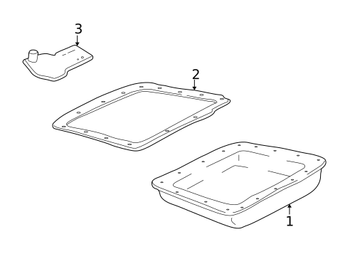 Transmission Components for 2008 Cadillac XLR #0