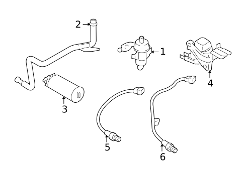 Sensors for 2005 Ford Escape #0