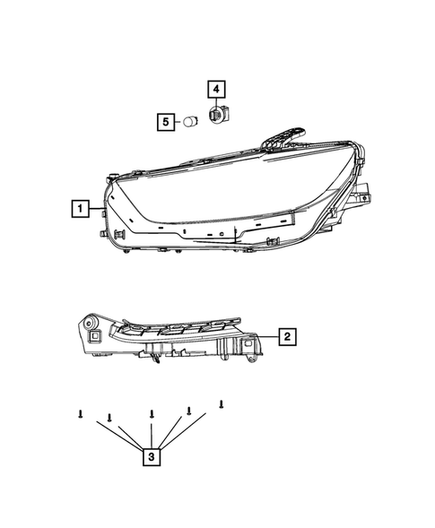 Lamps, Interior and Exterior for 2021 Chrysler Pacifica #8