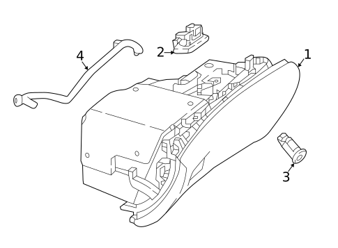 Glove Box for 2021 Mercedes-Benz E350 #0