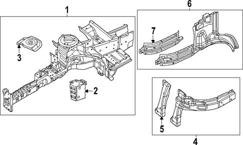 Structural Components & Rails for 2025 Ram ProMaster EV #0
