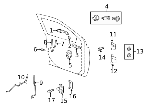 Rear Door for 2007 Jeep Patriot #2