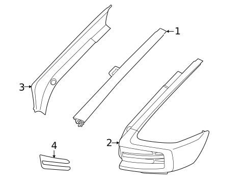 Tail Lamps for 2026 Volvo EC40 #2