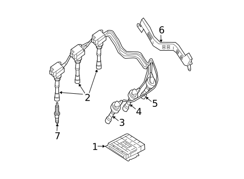 Powertrain Control for 2005 Kia Sorento #1