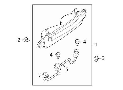 Bulbs - Chassis for 2014 Cadillac ELR #1
