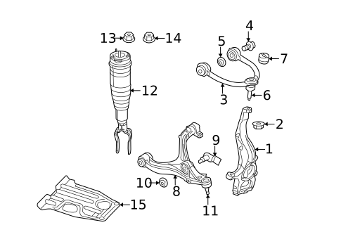 Suspension Components for 2014 Jeep Grand Cherokee #4