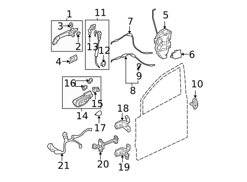 Rear Door for 2010 Honda Civic #0