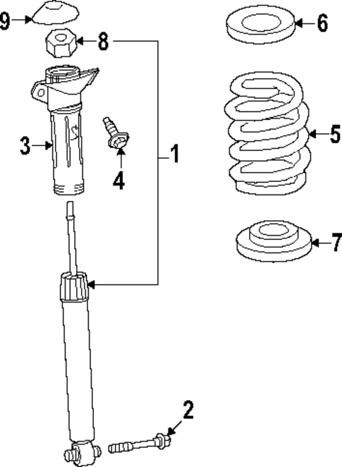 Shocks & Components for 2025 Lexus RX450h+ #0