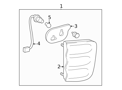 Tail Lamps for 2004 Toyota Sequoia #0