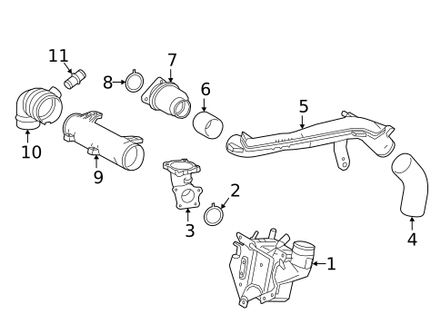 Intercooler for 2020 Lexus NX300 #1