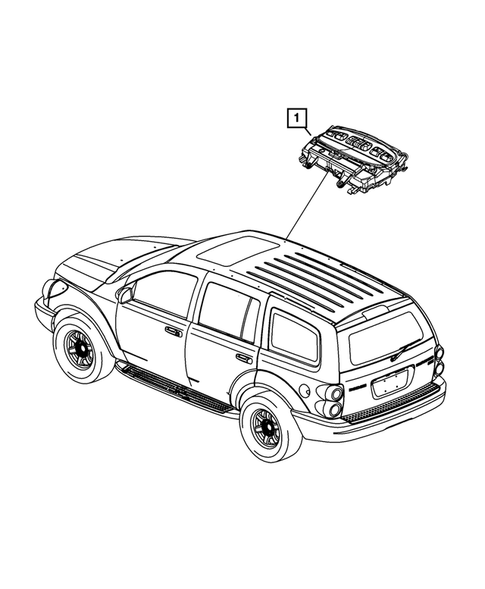 Keys, Modules and Engine Controllers for 2008 Chrysler Aspen #5