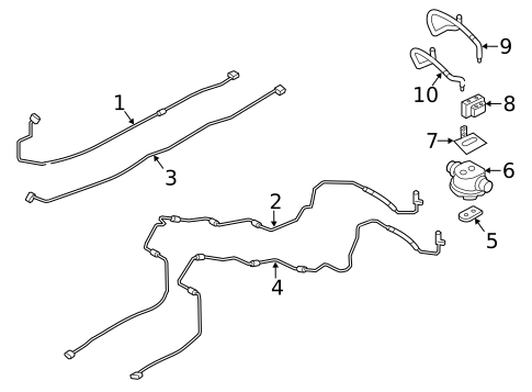 Condenser, Compressor & Lines for 2013 BMW ActiveHybrid 5 #1