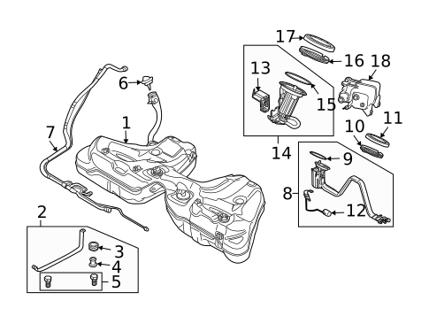 Emission Components for 2009 BMW M6 #1