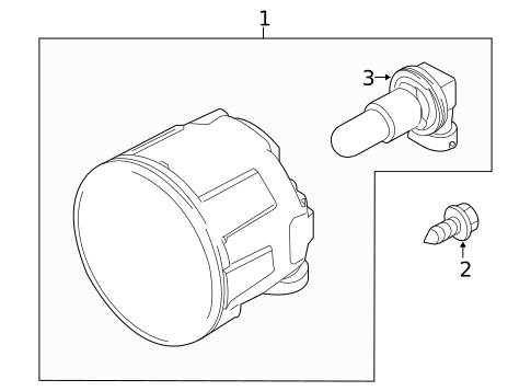 Bulbs - Chassis for 2009 INFINITI EX35 #1