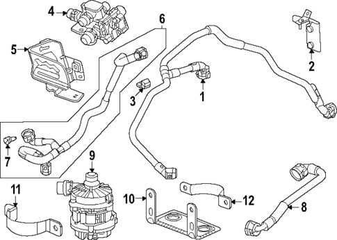 Hoses & Lines for 2024 GMC Sierra EV #2
