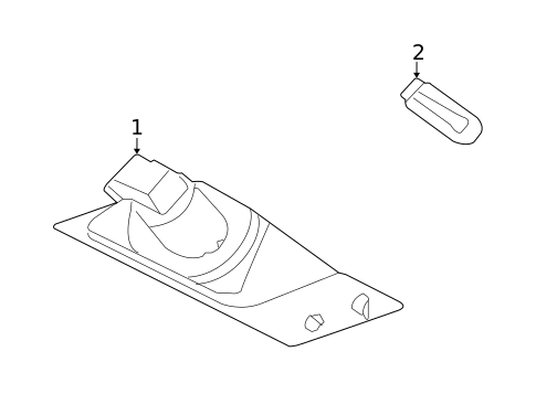 Bulbs - Chassis for 2008 Jaguar XK #2