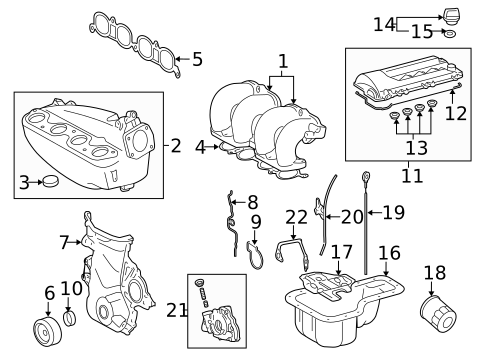 Intake for 2006 Toyota Corolla #0
