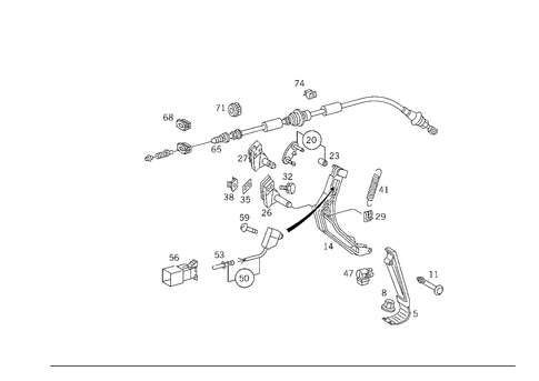 Control for 1984 Mercedes-Benz 500SEC #0