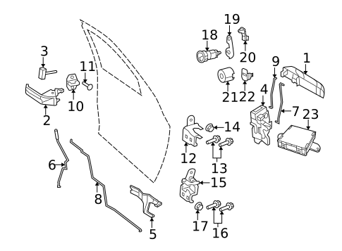 Lock & Hardware for 2012 Ram 2500 #0
