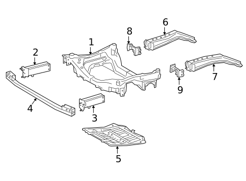 Suspension Mounting for 2019 Lexus LC500 #2