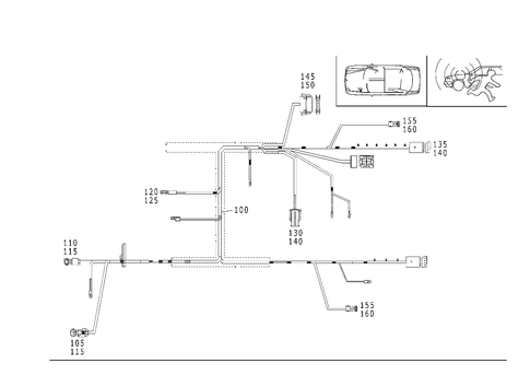 Anti-Theft Warning System, Tow-Away Protection, Passenger Comp. Protection for 1998 Mercedes-Benz E430 #1