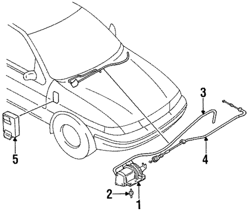 Cruise Control for 1994 Kia Sephia #0
