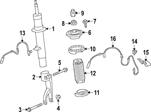 Struts & Components for 2021 BMW X5 #3