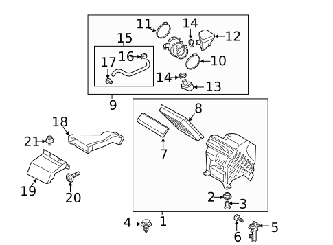 Gate & Hardware for 2023 Hyundai Palisade #1