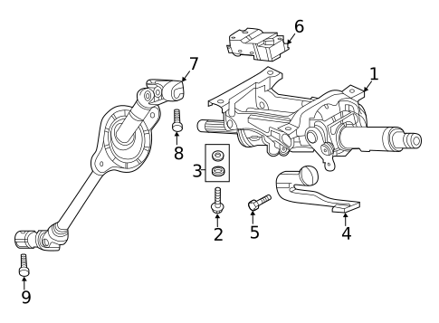 Steering Column Assembly for 2023 Audi Q5 Sportback #0