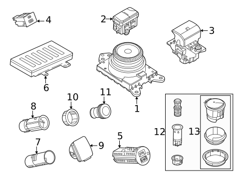 Electrical Components for 2021 Ford Mustang Mach-E #1
