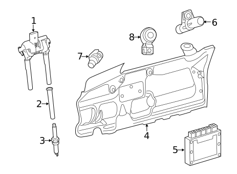 Ignition System for 2018 Mercedes-Benz G550 #0