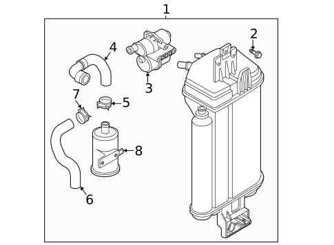Emission Components for 2022 Volkswagen Passat #0