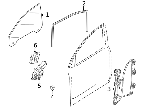 Rear Door for 2008 Audi Q7 #1