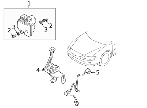 Anti-Lock Brakes for 2003 Mazda 6 #2