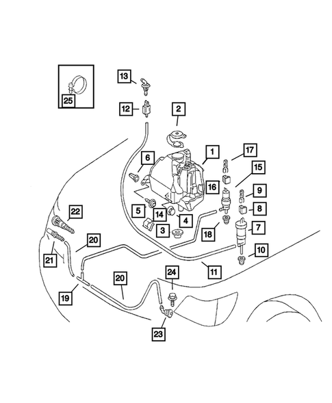 Windshield Wiper and Washer Systems for 2006 Dodge Sprinter 3500 #1