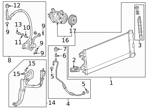 Hardware, Fasteners & Fittings for 2016 Chevrolet Silverado 1500 #23