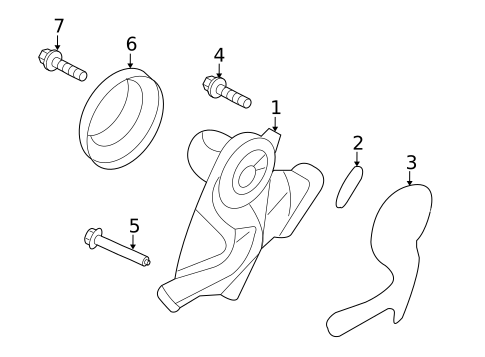 Water Pump for 2018 Kia Sedona #6
