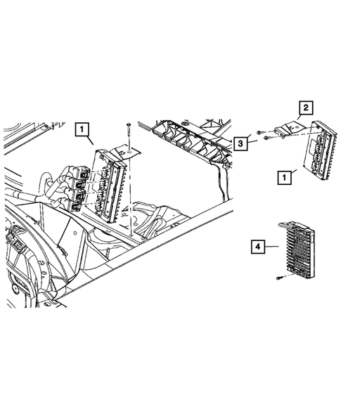 Keys, Modules and Engine Controllers for 2011 Dodge Challenger #2