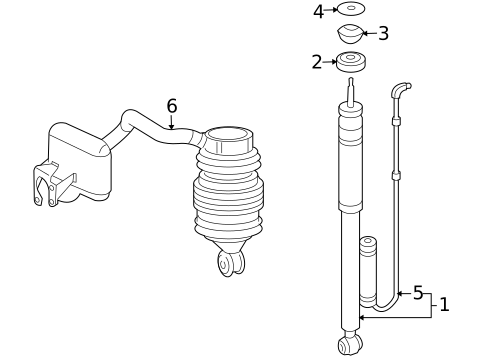 Shocks & Components for 2009 Mercedes-Benz CLS63 AMG #0