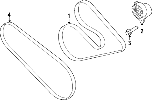 Belts & Pulleys for 2024 Ford Transit-350 #1