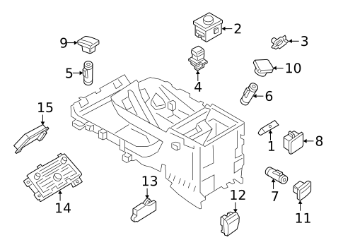 Parking Brake for 2018 Lincoln Navigator #1