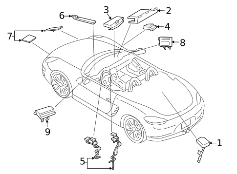 Navigation System for 2024 Porsche 718 Cayman #0