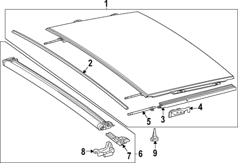 Sunroof for 2024 Mercedes-Benz EQB 350 #1