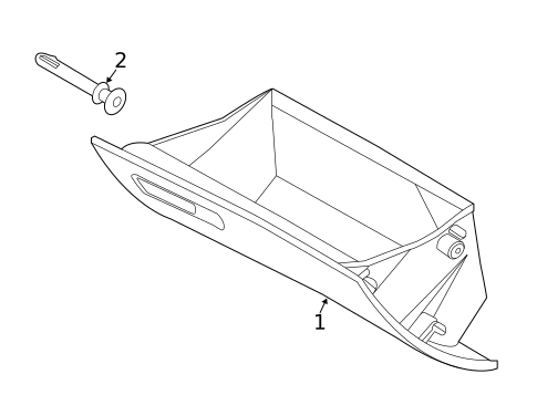Glove Box for 2021 Hyundai Sonata #0