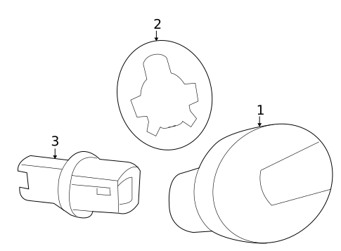 Side Repeater Lamps for 2007 Chrysler PT Cruiser #1