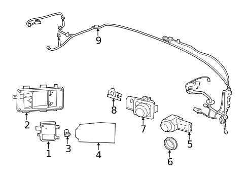 Bumper & Components - Rear for 2020 Jaguar F-Type #2