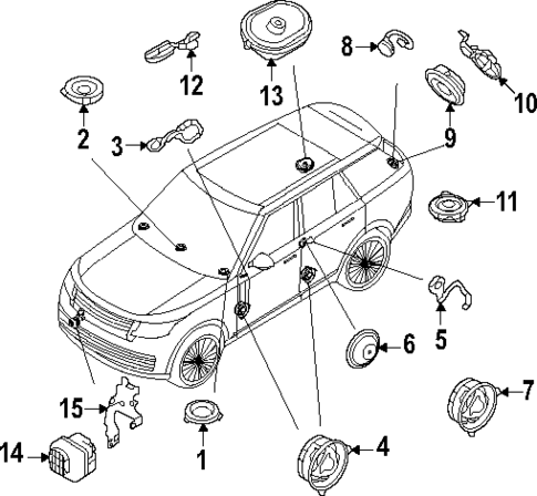 Sound System for 2022 Land Rover Range Rover #0