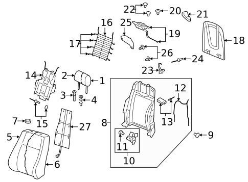 Heated Seats for 2015 Audi A5 Quattro #1
